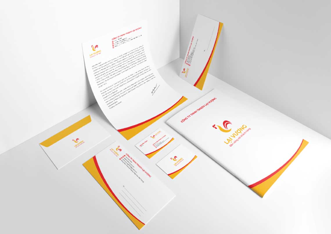 Lại Vượng - Thiết kế logo và nhận diện thương hiệu Công ty Lại Vượng